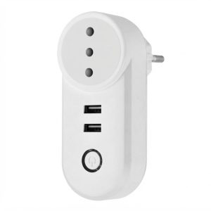 Enchufe Inteligente Wifi 10A con Puertos USB