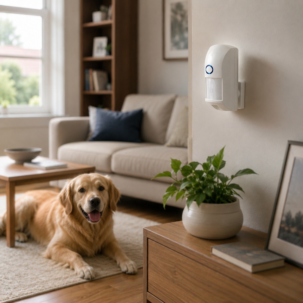 Sensor de Movimiento WiFi Inteligente con Inmunidad para Mascotas - Compatible con Alexa y Google Hom). - Imagen 3