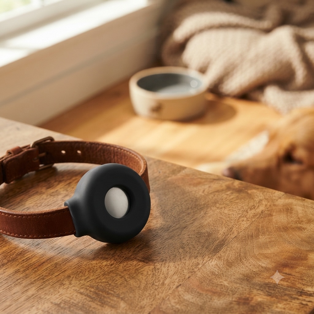 Funda de Silicona para AirTag: Localizador Antipérdida para Collar de Mascotas - Imagen 3