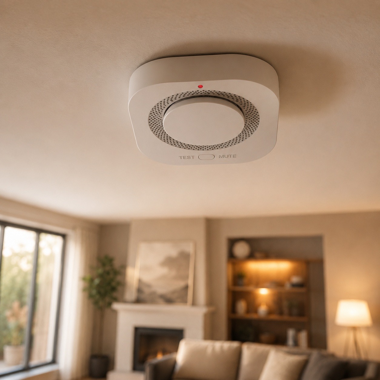 Sensor de Humo Inalámbrico RF Vhome con Sirena - Imagen 3