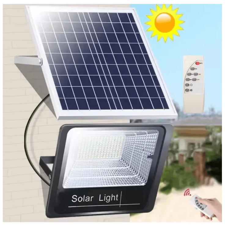 Foco Led Solar Para Exteriores 30W 100ah - Imagen 4