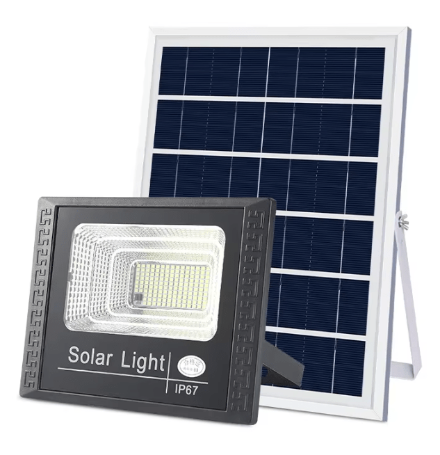 Foco Led Solar Para Exteriores 30W 100ah - Imagen 2