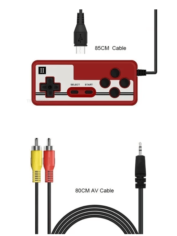 Consola Retro Portatil Con estuche - Imagen 9