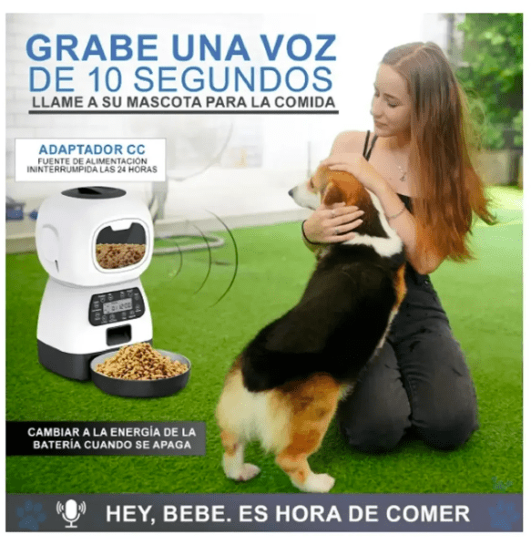Dispensador para mascotas Elf Automatic Pet Feeder - Imagen 7