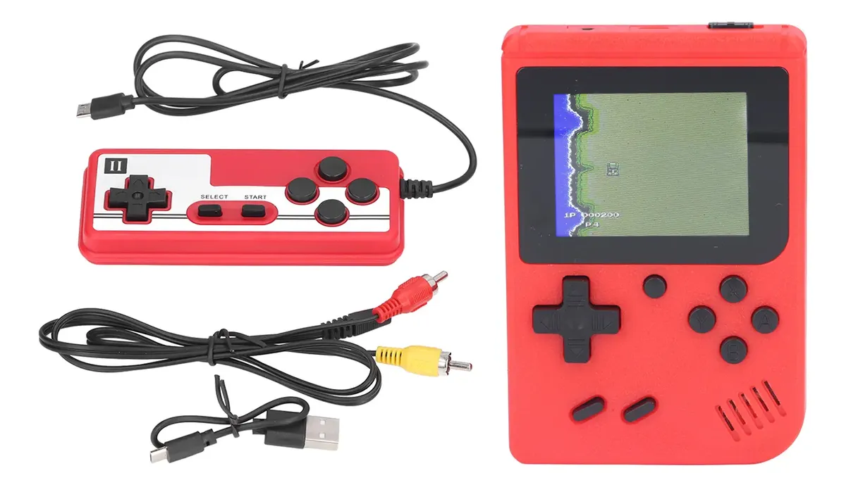 Consola Retro Portatil Con estuche - Imagen 4