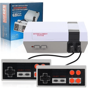 Consola videojuego retro av 620 juegos 2 jugadores