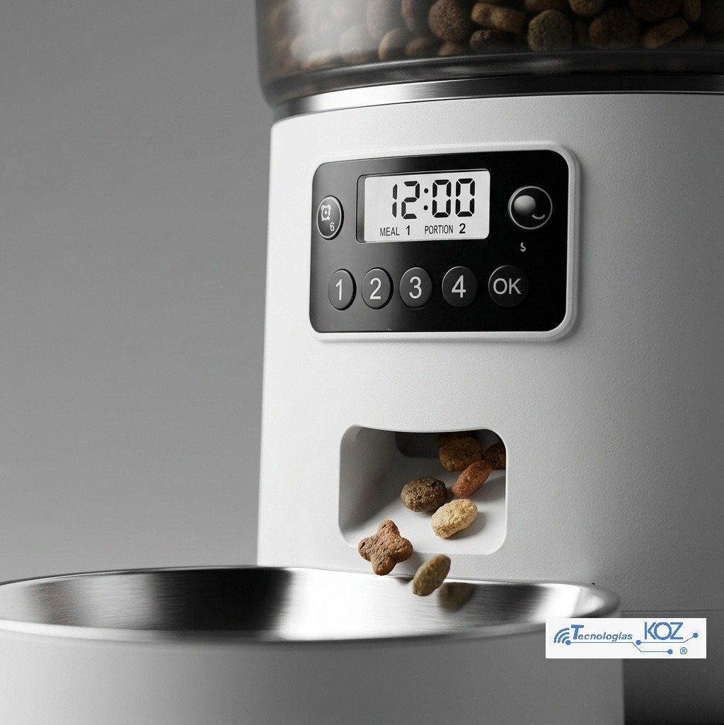 Dispensador Alimento Automatico para Mascotas Wi-FI - Imagen 2