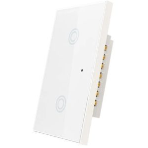 Interruptor Inteligente Wifi 2 botones Tuya Smart
