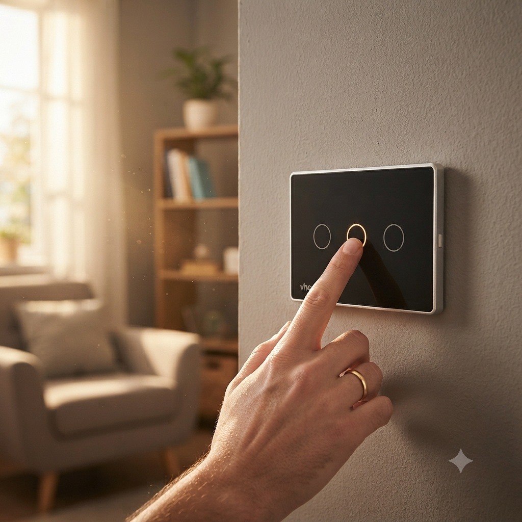 Interruptor Inteligente Touch Wi-Fi + RF - Imagen 3