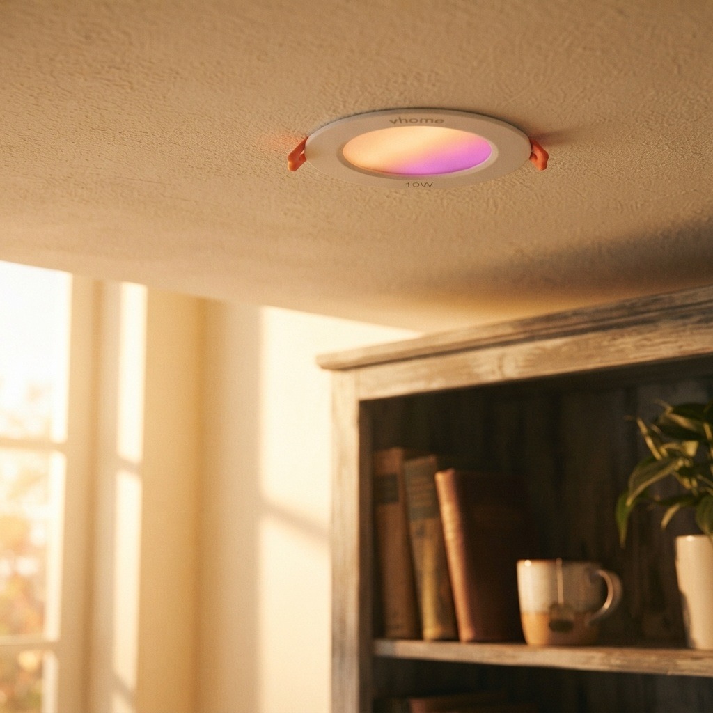 Plafón Led 10W RGB Smart Life Wifi embutido - Imagen 3