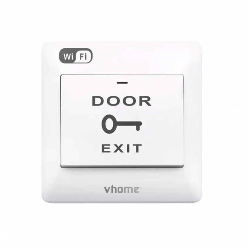 Pulsador Wifi Vhome Botón De Salida Chapa Portón Compatible con Alexa y Google