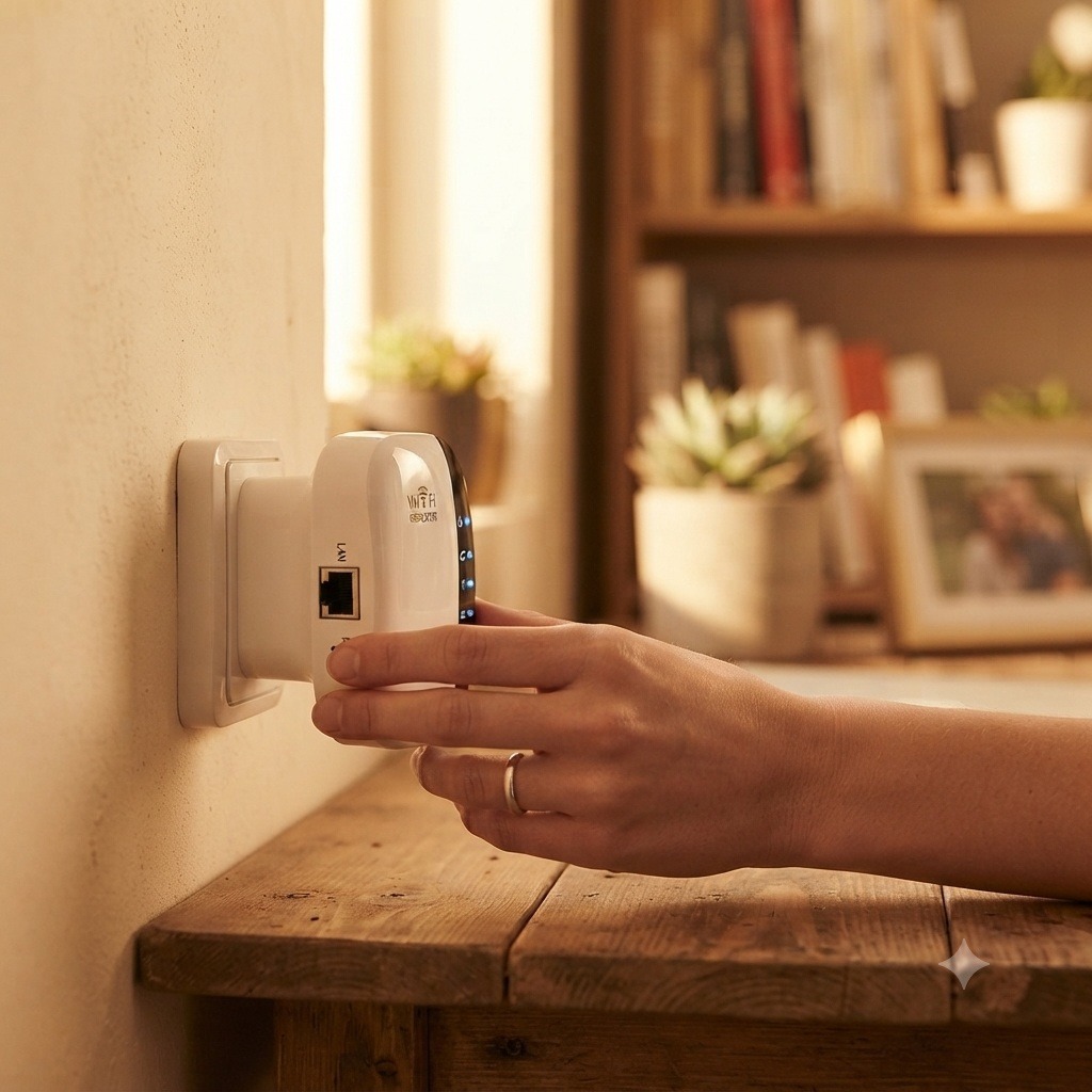 Repetidor WiFi Inalámbrico Wireless-N - Imagen 3