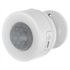 Sensor de Movimiento Inteligente Wi-Fi 4 en 1 (PIR, Infrarrojo, Temperatura y Humedad)