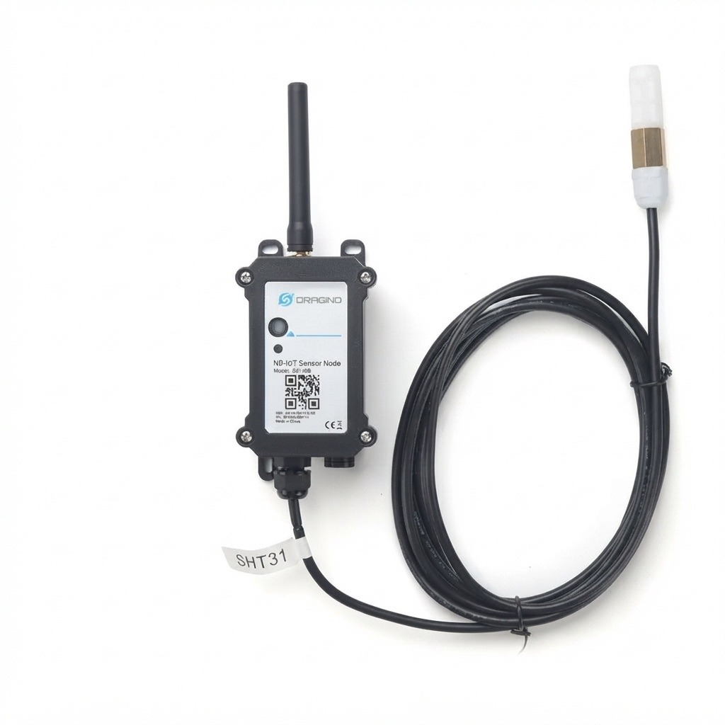 Sensor de Humedad y Temperatura Ambiental Dragino LoRaWAN (de Largo Alcance)