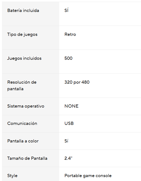 Consola Retro Portatil Con estuche - Imagen 16