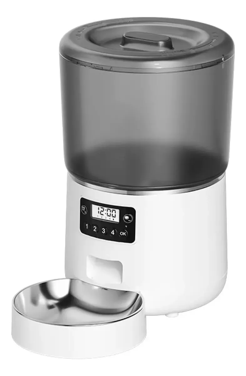 Dispensador Alimento  Automatico para Mascotas Wi-FI
