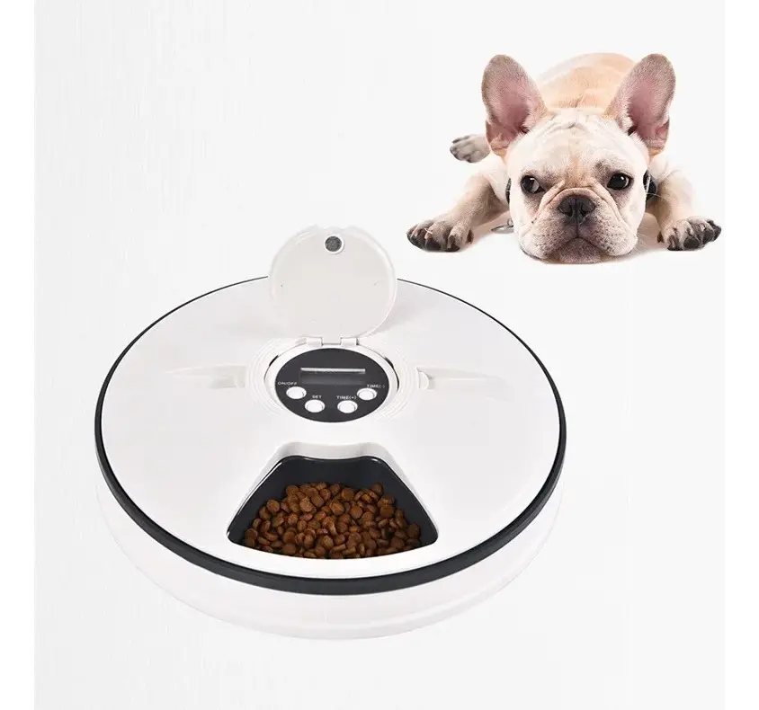 Dispensador Alimento Automatico Perros y Gatos - Imagen 7
