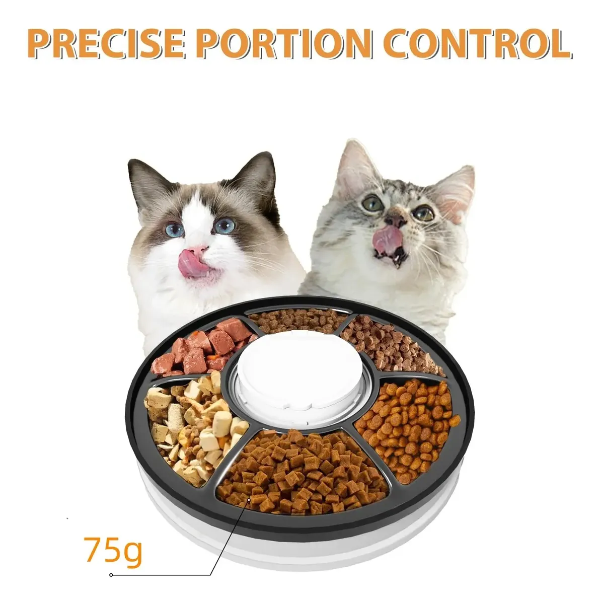 Dispensador Alimento Automatico Perros y Gatos - Imagen 2
