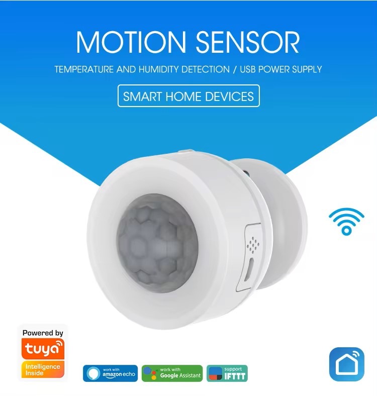 Sensor de movimiento PIR Wifi IR USB función de Humedad y Temperatura - Imagen 2