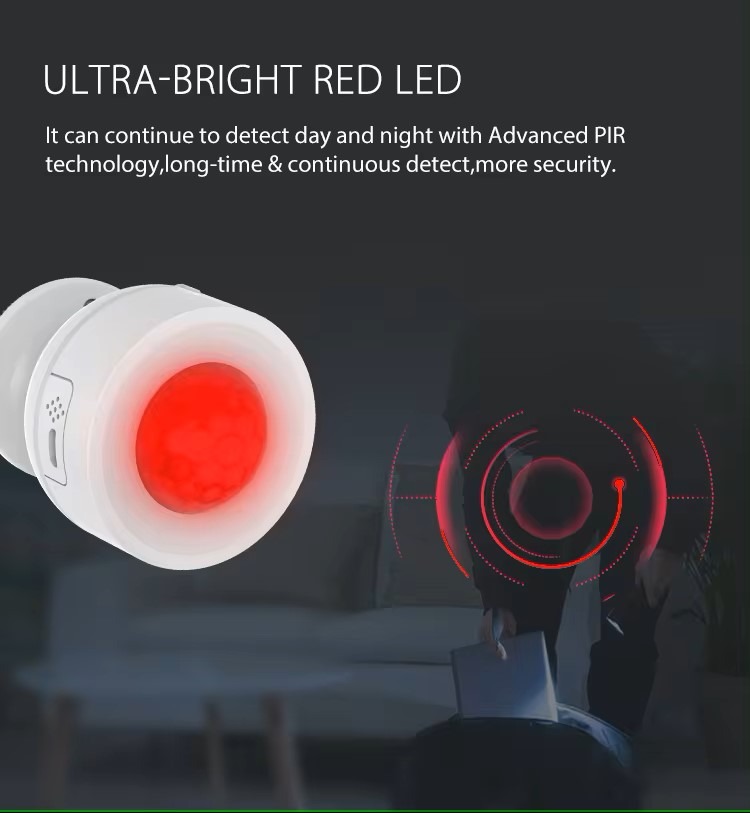 Sensor de movimiento PIR Wifi IR USB función de Humedad y Temperatura - Imagen 6