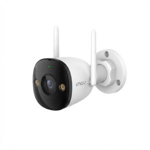 Cámara de Seguridad Exterior IMOU Bullet 2E 3MP, Visión Nocturna a Color y Foco Integrado
