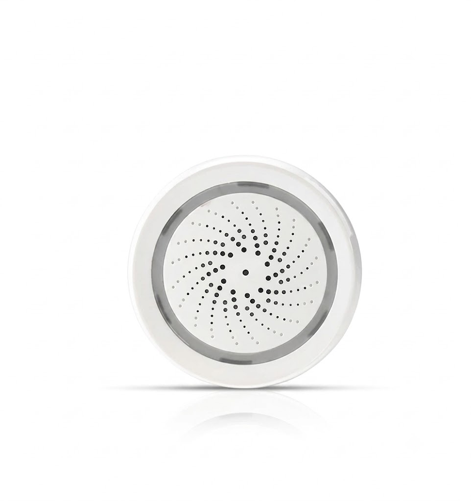 Sirena De Alarma Inteligente Wifi Tuya Smart Life Alexa Google - Imagen 2